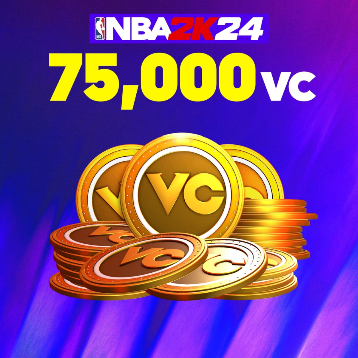 Купить NBA 2K24 - 75 000 ВВ для PS4 и PS5 | Дай Доступ!