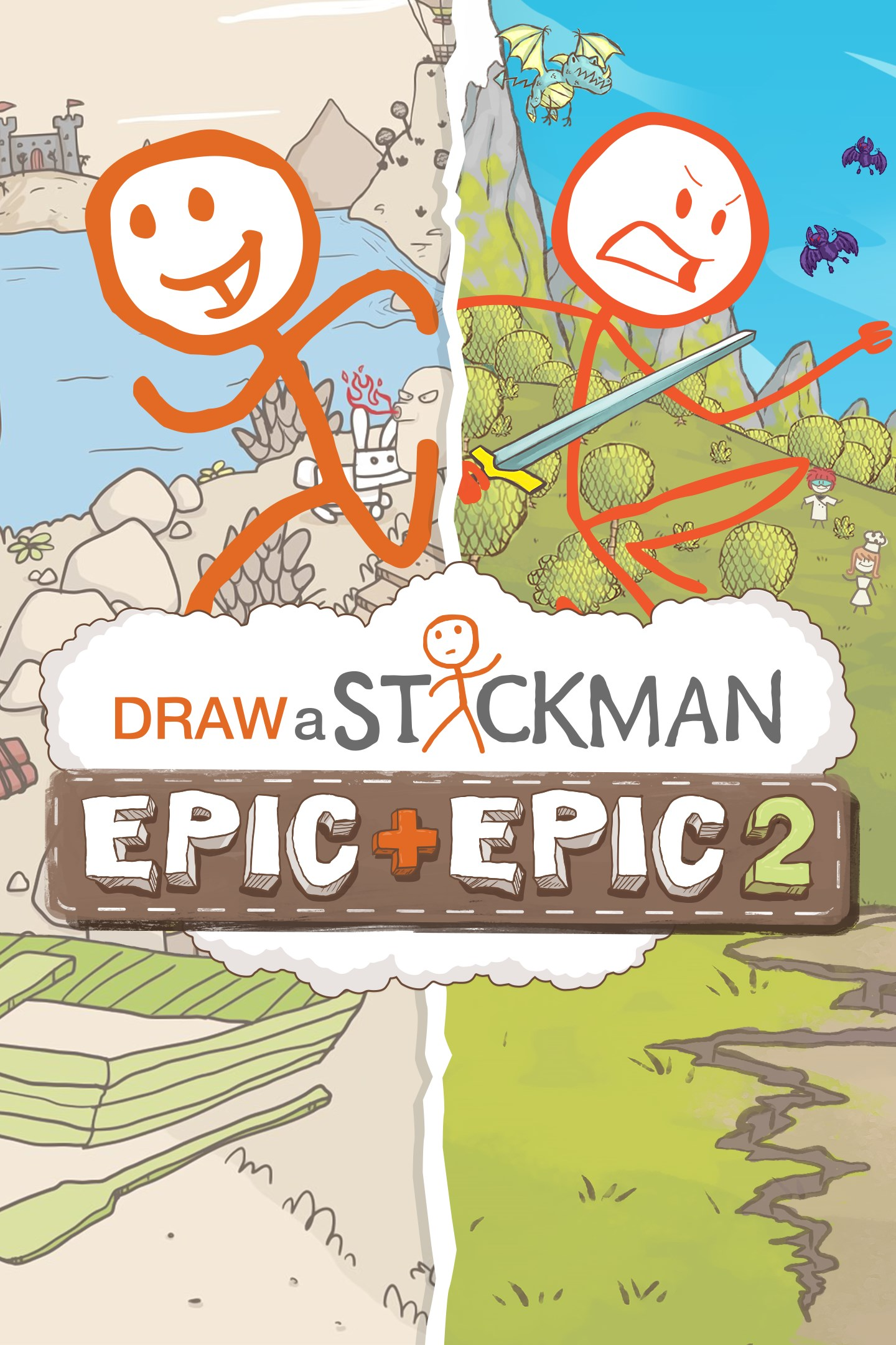 Купить Draw a Stickman: EPIC & EPIC 2 Xbox для Xbox One и Xbox X | S | Дай  Доступ!