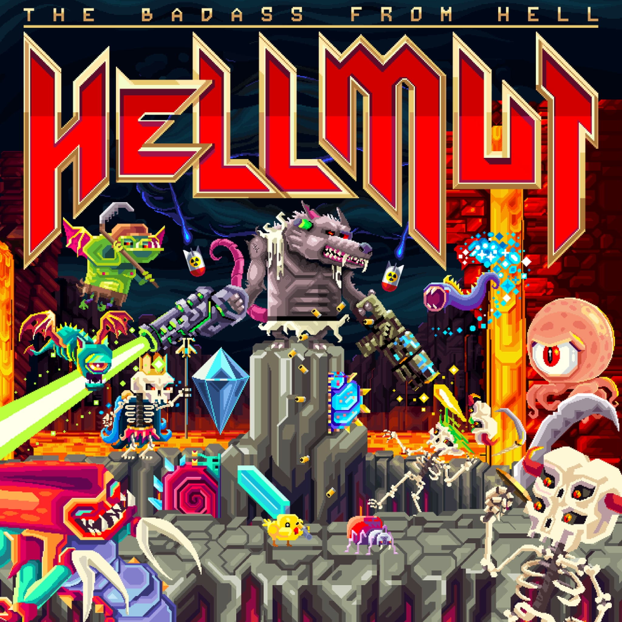 Digital hell kinitopet. Игра для Nintendo Switch Hellmut: the Badass from Hell. Helmut the Badass from Hell Gameplay. Wailing heights. Board game about Hell.